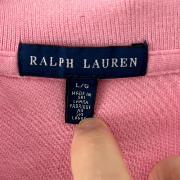 Ralph Lauren Pink Polo Dress with Green Logo - Picture 2 of 13